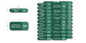 Saltgrass Station Label Set