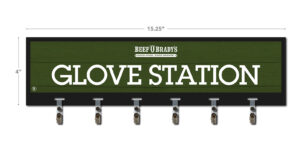 Beef O' Brady's Glove Station Sign