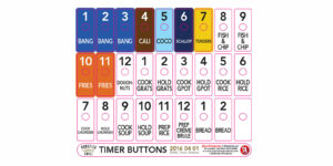 Bonefish Timer Button Set
