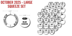 1 Brass Tap Squeeze Top Set LARGE - OCTOBER 2025