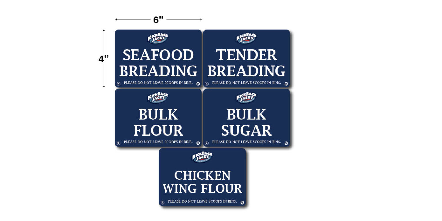 Kickback Jack's Flour Bucket Set Alco Products