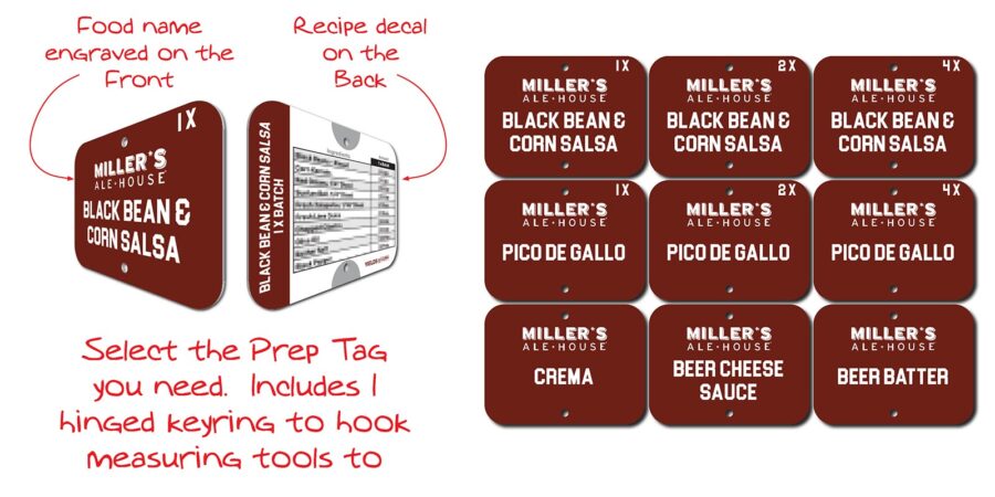 Tag Prep 2 Miller's Prep Tag - Individual - Alco Products