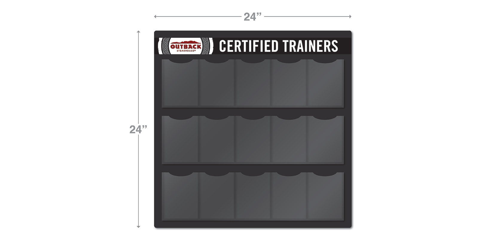 Outback Certified Trainers Board - SMALL