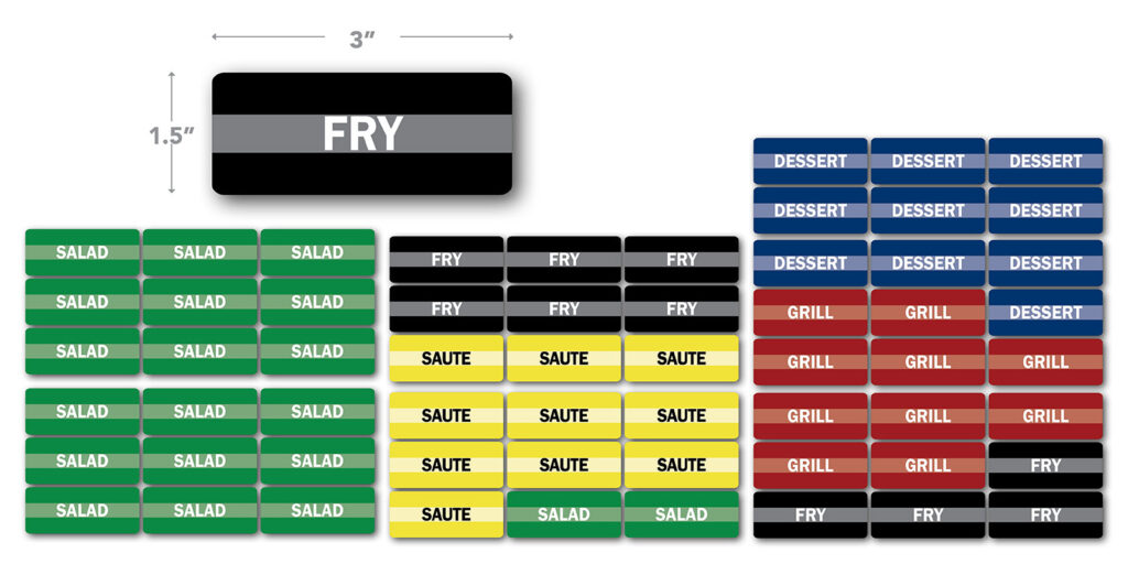 Outback Labels Outback Ladle Labels - STATION - Alco Products