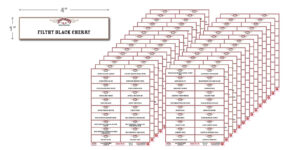 Saltgrass Inventory Label Set - 1" X 4"