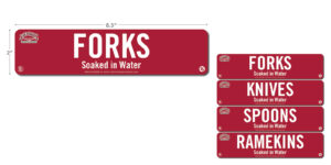 Saltgrass Dishroom Decals