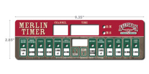 Saltgrass Merlin Salad Timer Decal