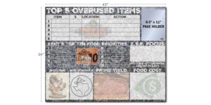 Texas Roadhouse Overused Items Board