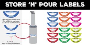 Texas Roadhouse Store -N- Pour Labels