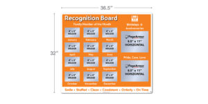Whataburger Recognition Board