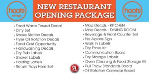 HOOTS New Restaurant Opening Package
