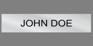 KRYSTAL Management Name Insert for Plaques