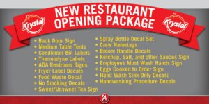KRYSTAL New Restaurant Opening Package