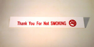 KRYSTAL Thank You For Not Smoking Strips