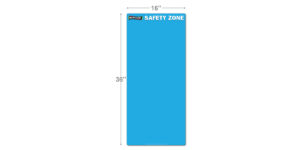 MAIN EVENT Safety Zone Board