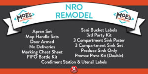 Moe's NRO - Remodel Kit