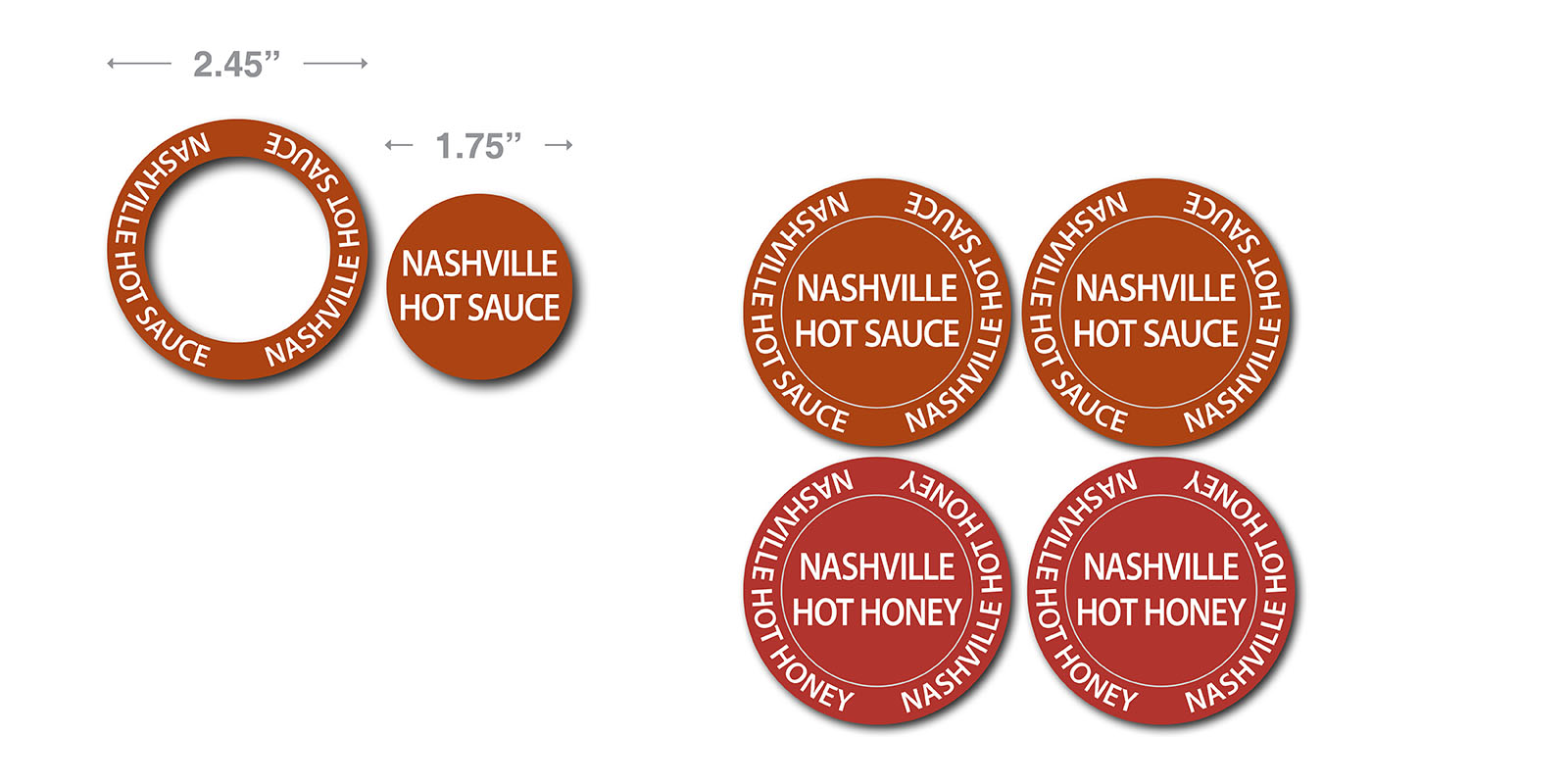Primanti Bros. Squeeze Cliptop Labels - LTO Items