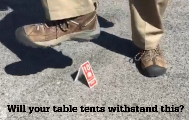 KRYSTAL Table Tents - Image 2