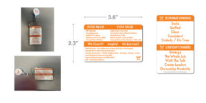 Whataburger Manager Pocket Cards