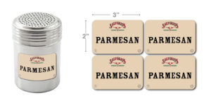 Saltgrass Shaker Labels 4 Sheet
