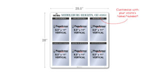 First Watch Communication Board 6 Pocket