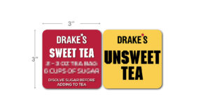 Drake's Tea Urn Decals
